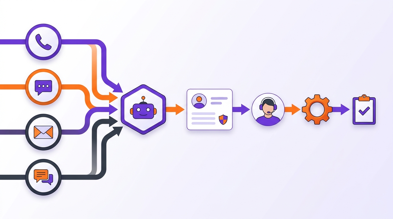 Çok kanallı müşteri hizmetlerinde chatbot ve canlı temsilci devir akışı
