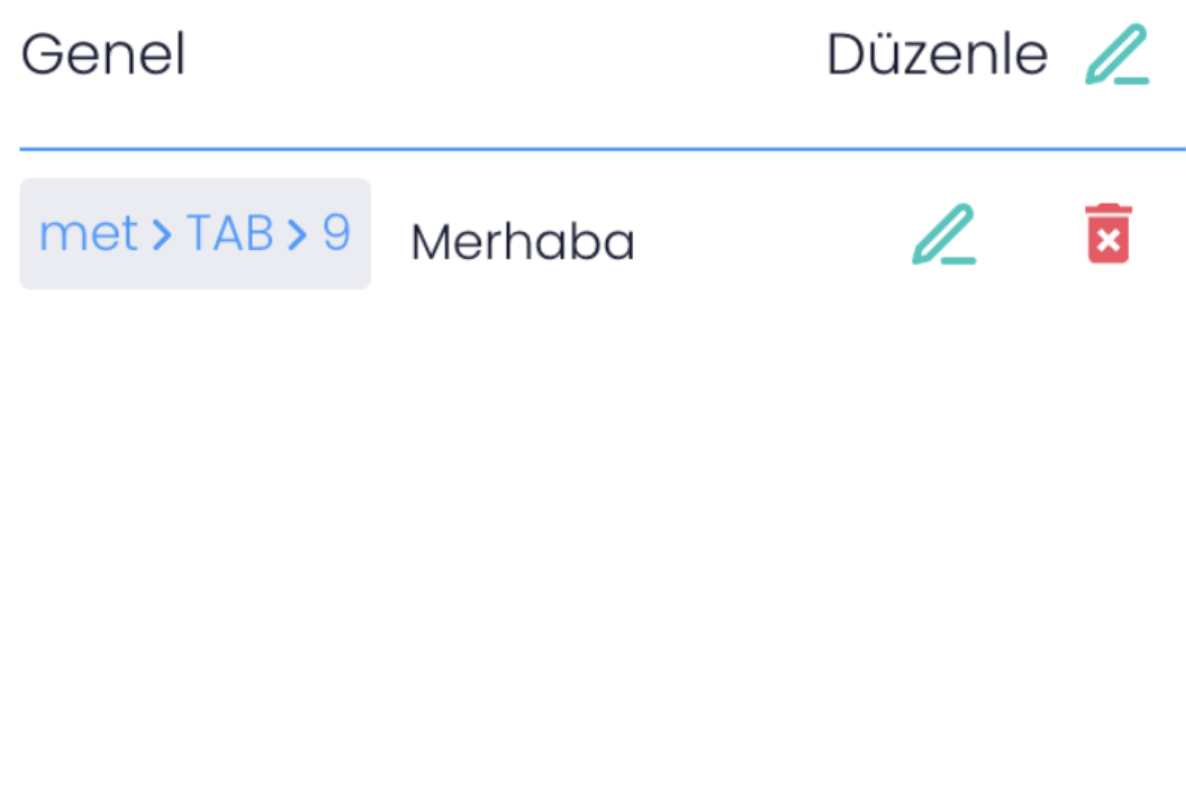 Hazır İçerikler