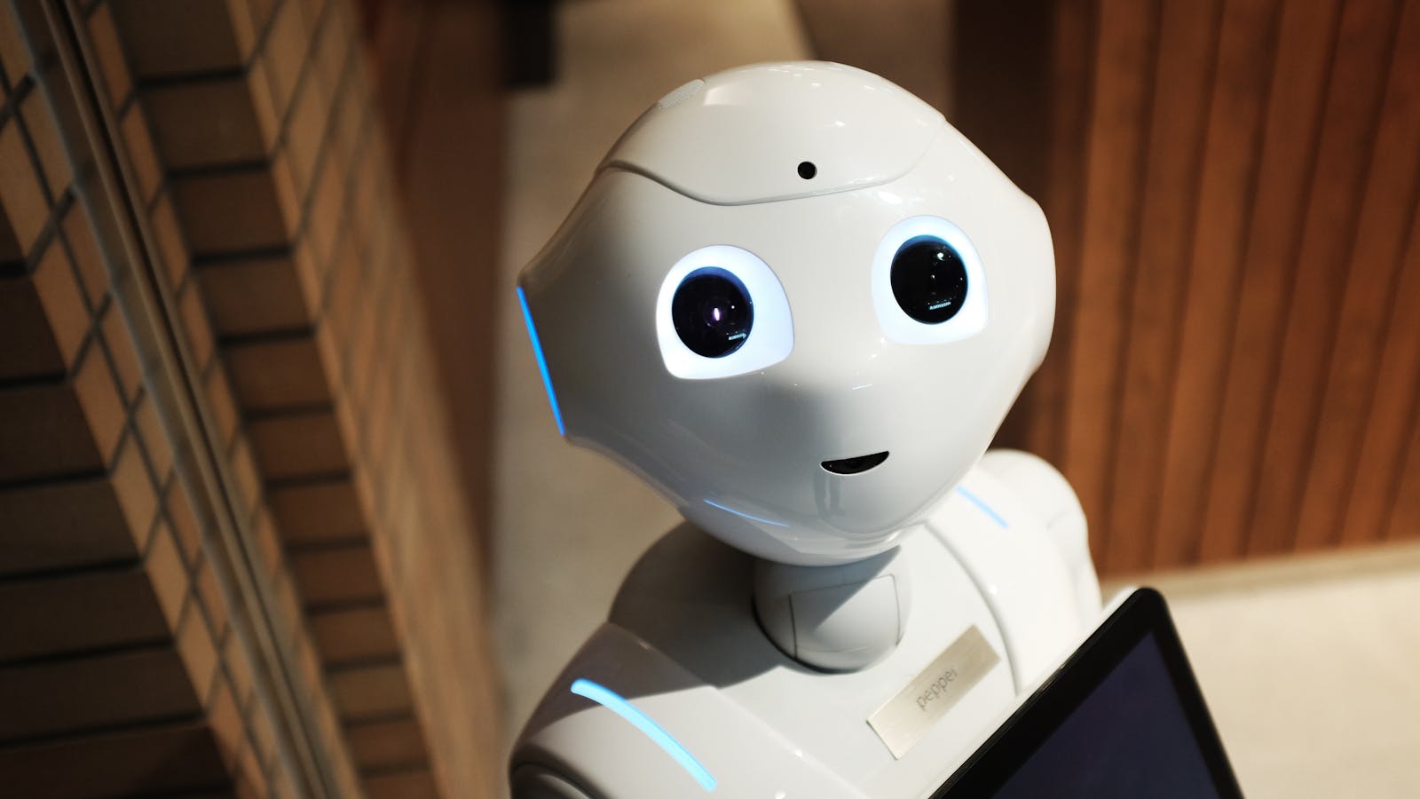 robot elleri alışveriş arabasını tutuyor
